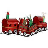 Christmas bauble Home ESPRIT Red Green Train 133 x 24 x 52 cm-1