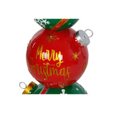 Christmas bauble Home ESPRIT Red Green 35 x 35 x 108,5 cm-3