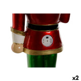 Christmas bauble Home ESPRIT Multicolour Nutcracker 23 x 20 x 70 cm (2 Units)-7