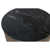 Centre Table Home ESPRIT Brass Marble 90,5 x 90,5 x 45,5 cm-4