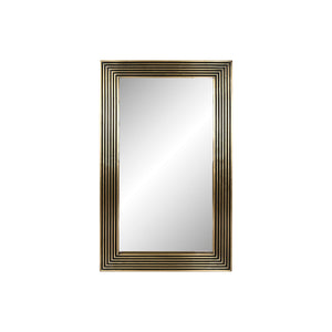 Wall mirror Home ESPRIT Brass 70 x 3 x 120 cm-0