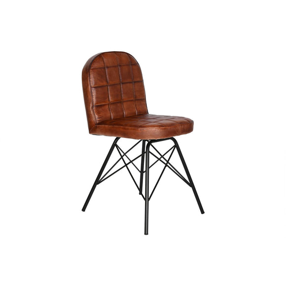 Dining Chair Home ESPRIT Brown Black 51 x 51 x 89 cm-0