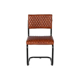 Chair Home ESPRIT Brown Black 47 x 50 x 88 cm-6