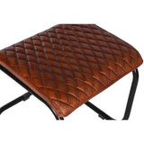 Chair Home ESPRIT Brown Black 47 x 50 x 88 cm-4
