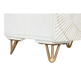 Sideboard Home ESPRIT White Golden 81 x 45 x 75 cm-2