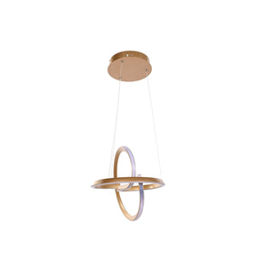 Ceiling Light Home ESPRIT White Golden Silicone Aluminium 55 W 40 x 40 x 42 cm-0