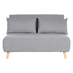 Sofabed Home ESPRIT Natural Light grey 120 x 91 x 78 cm-0