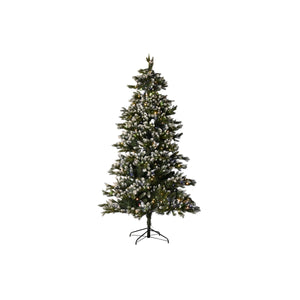 Christmas Tree Home ESPRIT Green Metal Polyethylene Snowfall 140 x 140 x 240 cm-0