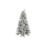 Christmas Tree Home ESPRIT White Polyethylene Snowfall 120 x 120 x 210 cm-0