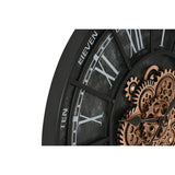 Wall Clock Home ESPRIT Black Iron 75 x 7 x 75 cm-0