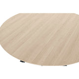 Home ESPRIT Dining Table – Refurbished B 120 x 75 cm Black/Brown MDF Wood Iron