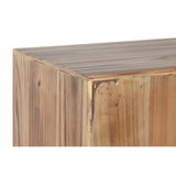 Chest of drawers Home ESPRIT Black Natural Fir MDF Wood Oriental 63 x 27 x 101 cm-2