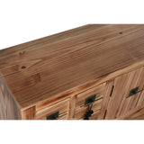 Console Home ESPRIT Black Fir MDF Wood 96 x 24 x 79 cm-5