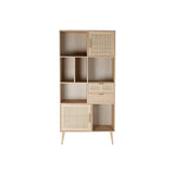 Shelves Home ESPRIT Natural Paolownia wood MDF Wood 90 x 37 x 189 cm-1