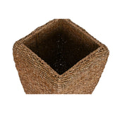 Set of Planters Home ESPRIT Natural Metal Natural Fibre 40 x 40 x 70 cm (3 Pieces)-3