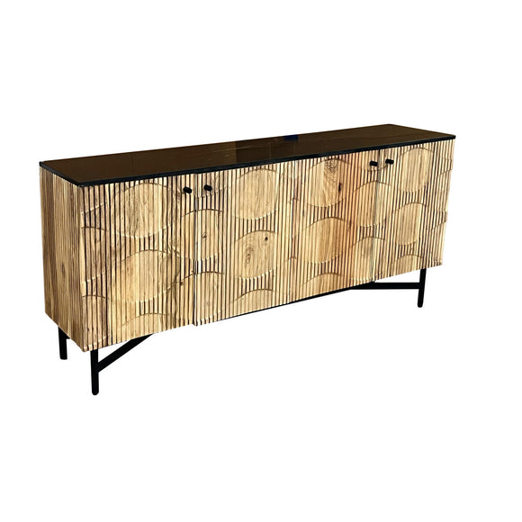 Sideboard Home ESPRIT Marble Acacia 175 x 40 x 76 cm-0