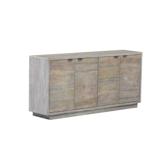 Sideboard Home ESPRIT Grey Stone Mango wood 175 x 40 x 81 cm-0