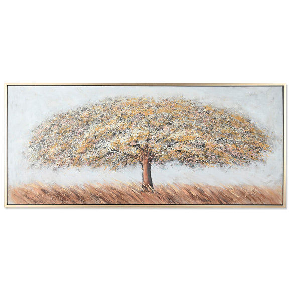 Painting Home ESPRIT White Golden Tree Traditional 182 x 3,8 x 80 cm-0
