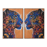 Canvas Home ESPRIT polystyrene Canvas 80 x 4,5 x 120 cm-0