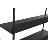 Shelves Home ESPRIT Black Metal 100 x 30 x 180 cm-2