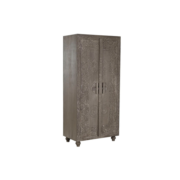 Cupboard Home ESPRIT Light brown Wood 85,5 x 47 x 180 cm-0