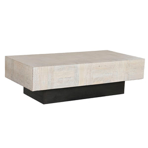 Centre Table Home ESPRIT Black Beige Wood 150 x 77 x 46 cm-0