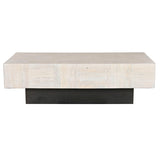 Centre Table Home ESPRIT Black Beige Wood 150 x 77 x 46 cm-2