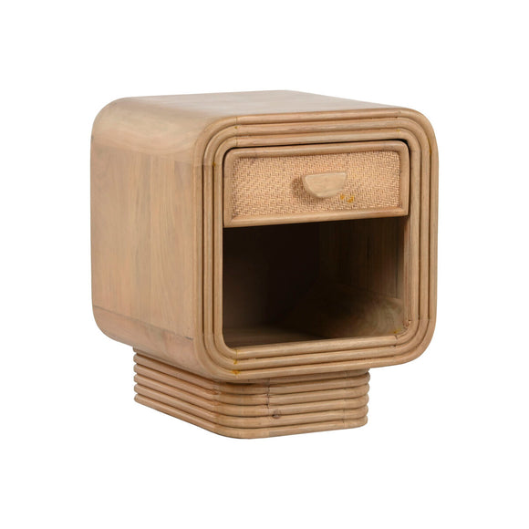 Nightstand Home ESPRIT Natural 45 x 42 x 53 cm-0