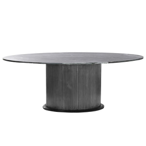 Dining Table Home ESPRIT Brass Marble 200 x 110 x 76 cm-0