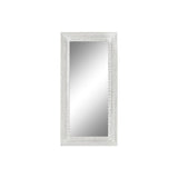 Wall mirror Home ESPRIT White Indian Man Stripped 87 x 4 x 175 cm-0