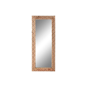 Wall mirror Home ESPRIT Natural Modern 76 x 4 x 183 cm-0