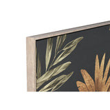 Painting Home ESPRIT Black Golden Palms Tropical 103 x 4,5 x 143 cm (2 Units)-3