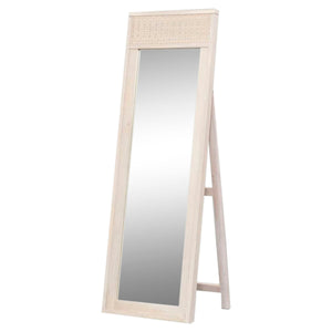 Free standing mirror Home ESPRIT Mango wood 58 x 8 x 175 cm-0