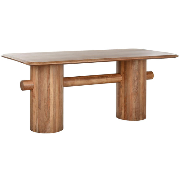 Dining Table Home ESPRIT Natural Mango wood 180 x 90 x 76 cm-0