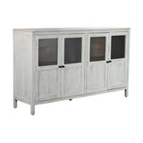 Sideboard Home ESPRIT White Crystal Mango wood 175 x 45,2 x 105 cm-0