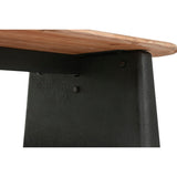 Centre Table Home ESPRIT Black Natural 120 x 60 x 32 cm-2