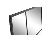 Wall mirror Home ESPRIT Black 90 x 2 x 180 cm-3