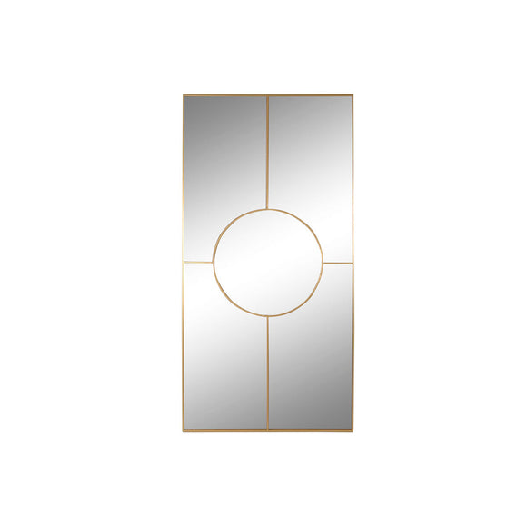 Wall mirror Home ESPRIT Golden 90 x 2 x 180 cm-0