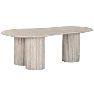 Centre Table Home ESPRIT Granite MDF Wood 130 x 70 x 45 cm-0