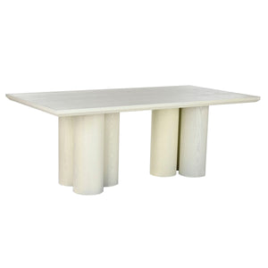 Dining Table Home ESPRIT Granite MDF Wood 200 x 100 x 76 cm-0