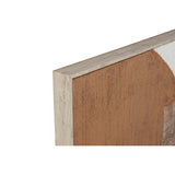 Painting Home ESPRIT Brown Black Abstract Urban 82 x 4,5 x 102 cm (2 Units)-3