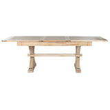 Dining Table Home ESPRIT Natural Recycled Wood Elm wood 180 x 90 x 76 cm-9