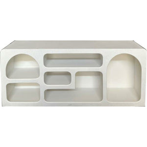 TV furniture Home ESPRIT White 120 x 26 x 50 cm-0