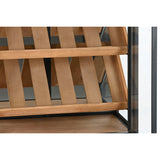 Bottle rack Home ESPRIT Black Natural Wood Metal 60 x 33 x 169 cm-4