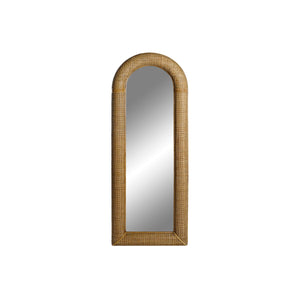 Wall mirror Home ESPRIT Natural Tropical 60,5 x 6 x 161 cm-0