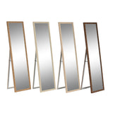 Free standing mirror Home ESPRIT Brown Beige Grey Natural Crystal polystyrene 45 X 40 X 166 cm (4 Units)-1