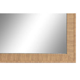 Wall mirror Home ESPRIT Brown Natural Scandi 93,5 X 2,5 X 134 cm (2 Units)-2