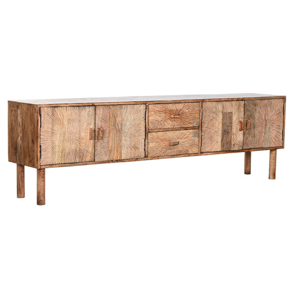 TV furniture Home ESPRIT Natural 180 x 34,5 x 54 cm-0