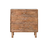 Chest of drawers Home ESPRIT Natural Modern 80 x 42 x 85 cm-1