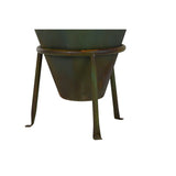 Vase Home ESPRIT Green Metal 49 X 49 X 91 cm-3